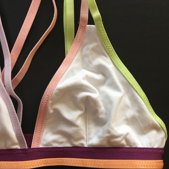 Free People Strappy Multicolor Bralette - Picture 4 of 6